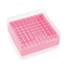 W651703-P - Boîte de congelation KeepIT® 81 plastique rose, 81 emplacements 
