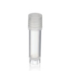 W985853 - Fiole cryogenique CryoELITE® autoportante à fond conique 2 mL en polypropylene, avec bouchon naturel à filetage externe 