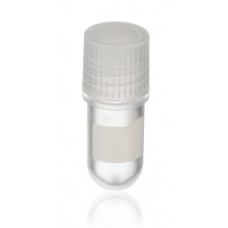 W985860 - Fiole cryogenique CryoELITE® à fond rond 1,2 mL en polypropylene, avec pastille d'annotation et bouchon naturel à filetage externe 