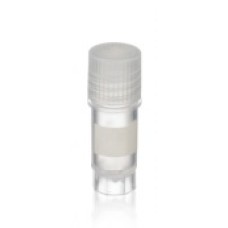 W985862 - Fiole cryogenique CryoELITE® autoportante à fond conique 1,2 mL en polypropylene, avec pastille d'annotation et bouchon naturel à filetage externe 
