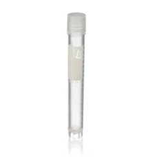 W985871 - Fiole cryogenique CryoELITE® autoportante à fond conique 5 mL en polypropylene, avec pastille d'annotation et bouchon naturel à filetage externe 