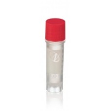 W985884 - Fiole sterile CryoELITE® autoportante à filetage externe 1,2 mL avec pastille d'annotation et bouchon rouge 