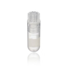W985910 - Fiole cryogenique CryoELITE® à fond rond 1,2 mL en polypropylene, avec pastille d'annotation et bouchon naturel à filetage interne 
