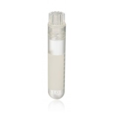 W985912 - Fiole cryogenique CryoELITE® à fond rond 3 mL en polypropylene, avec pastille d'annotation et bouchon naturel à filetage interne 