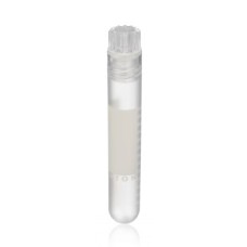 W985913 - Fiole cryogenique CryoELITE® à fond rond 4 mL en polypropylene, avec pastille d'annotation et bouchon naturel à filetage interne 