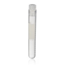W985914 - Fiole cryogenique CryoELITE® à fond rond 5 mL en polypropylene, avec pastille d'annotation et bouchon naturel à filetage interne 