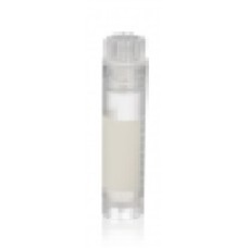 W985923 - Fiole cryogenique CryoELITE® autoportante à fond conique 3 mL en polypropylene, avec pastille d'annotation et bouchon naturel à filetage interne 