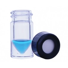 W986287NG - Fiole V Vial® 3,0 mL col filete en verre clair borosilicate de Type I avec bouchon 20-400 à haut ouvert 