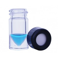 W986288NG - Fiole V Vial® 2,0 mL col filete en verre clair borosilicate de Type I avec bouchon 20-400 à haut ouvert 