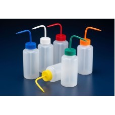 WGW236PVENT - Pissettes, col large LDPE, 500ml, bouchon blanc, avec systeme anti-goutte