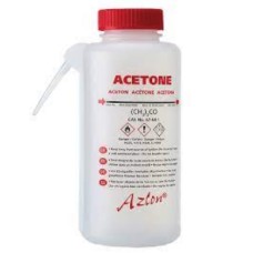 WGW802P - Pissettes integrales rondes, col large, 500 ml  acetone, capuchon rouge