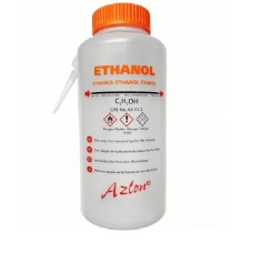 WGW805P - Pissettes integrales rondes, col large, 500 ml  ethanol, capuchon orange