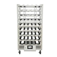 WRBMR5090-C - Appareil à rouleaux R2PTM 2.0 modulaire, 9 etageres amovibles, 5 places par etagere, à entraînement par le bas, avec cordon Europeen 