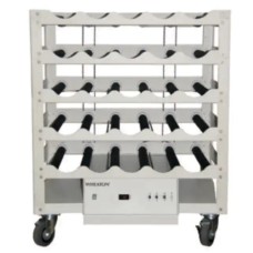 WSBMR5050-C - Appareil à rouleaux standard modulaire, 5 etageres amovibles, 5 places, à entraînement par le bas, avec cordon Europeen 