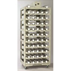 WSTPF5111-C - Appareil à rouleaux standard modulaire, 11 etageres fixes, 5 places, à entraînement par le haut, avec options personnalisees et cordon Europeen 
