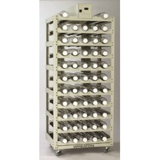 WSTPF8111-C - Appareil à rouleaux standard modulaire, 11 etageres fixes, 8 places, à entraînement par le haut, avec options personnalisees et cordon europeen 