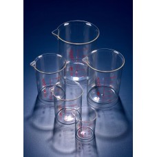 BDD312P - Becher gradue PMP, forme basse "Griffin"25 ml