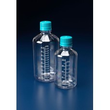 BRC0500 - Flacon rond en polycarbonate, col etroit, 500 ml