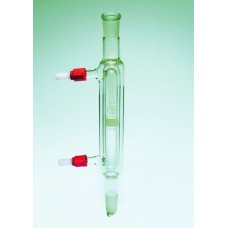 CX5/25/SC - Refrigerant de Davies à double enveloppes, longueur utile 205, rodage 34/35 et connecteur plastique