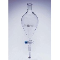 D2/01 - Ampoule à decanter 25ml, forme poire, avec robinet verre et rodage  14/23