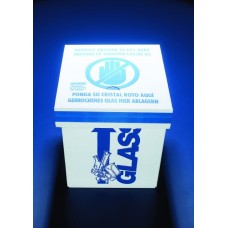 DBG001P - Poubelles jetables pour recuperation du verre 60 l (boîte de 6)