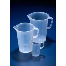JPB2000P - Carafe PP  graduee bleu 2000ml