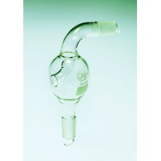 SH7/43 - Tete de distillation coudee avec ampoule degarde CN24/29-24/29