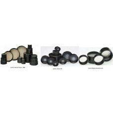 W240517 - Bouchon visse phenolique noir, sans joint, dimension 22-400 